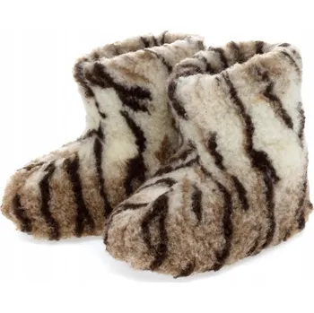 Dámské pantofle Teplé Dámské Bačkory GORALSKÉ Vlněné Pantofle Zateplené 36-45 PanSzew