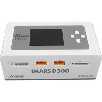 Nabíječka Gens Ace IMARS D300 G-Tech Channel AC/DC 300W/700W RC Bílá