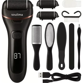 Pilník na patu soulima Elektrická bruska na paty s LCD displejem