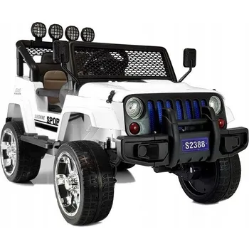 autíčko Bílé auto LEAN Toys