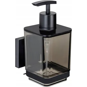 Dávkovač mýdla Ruční dávkovač mýdla na zeď Wenko 340 ml černý