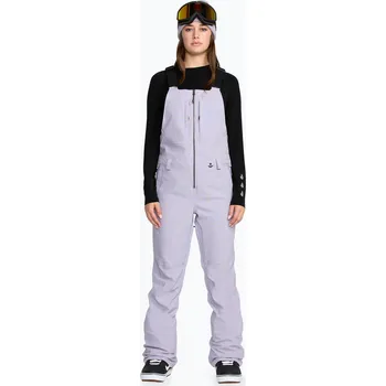 Snowboardové kalhoty Dámské lyžařské kalhoty s laclem Volcom Swift Bib Overall lavender aura