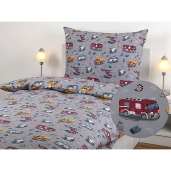Povlečení JAN peří Dětské bavlněné povlečení - renforce - záchranné složky - Dětské bavlněné povlečení - renforce - záchranné složky - souprava povlečení 70x90 + 140x200