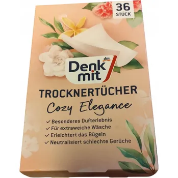 Papírový ubrousek Vonné ubrousky do sušičky, Denkmit 36 ks