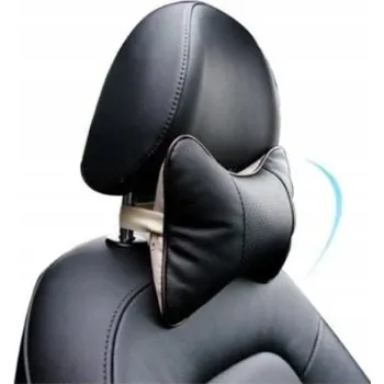 Polštář Polštář Ikonka Psí kost KX9368 relaxační do auta černý