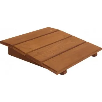 Podhlavník do sauny 350×350, termodřevo