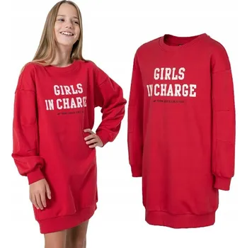 Dívčí šaty Dětské oversize šaty 4F nad kolena bavlna velikost 158