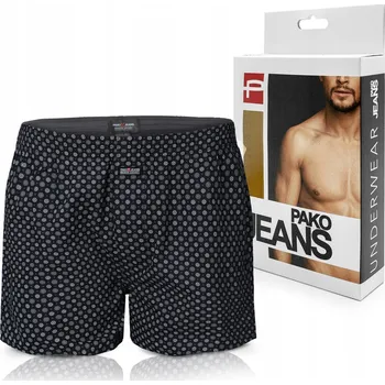 Pánské spodní prádlo Pako Jeans Spodní Prádlo Boxerky černé, velikost M