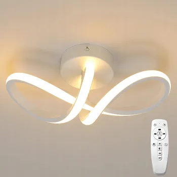 Stropní svítidlo Zaxer bílé moderní 16 W integrované LED 1800 lm