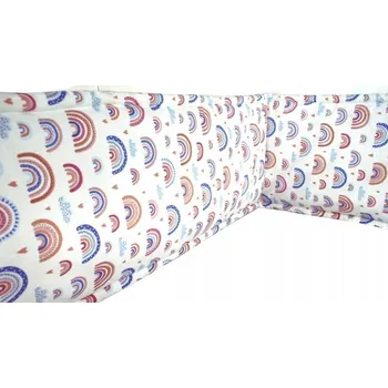 Bavlněný chránič do postýlky, mantinel na příčky 30x360 cm