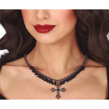 Náhrdelník Náhrdelník s křížem na Halloween - 1 ks
