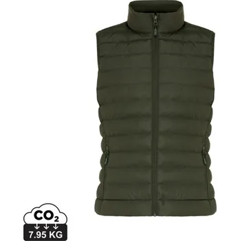 Dámská vesta Dámská vesta IQONIQ Meru z recykl. polyesteru - Khaki / XL