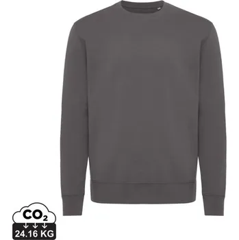 Pánská mikina Mikina IQONIQ Kruger relaxed fit z recykl. bavlny - Antracitová / L