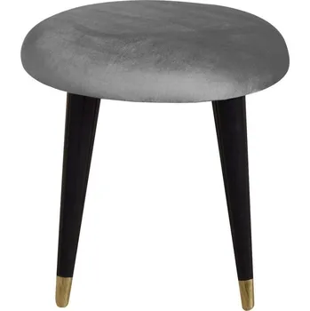 Taburet Čalouněný taburet 40 Emi velvet - Happy Barok french velvet 674, zlkoty 40x38 cm