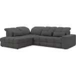 Levostranná rohová sedací souprava Magnelio L s elektricky vysouvatelným sedákem - Meble Bogart leo 16 275x87 cm
