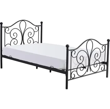 Postel Postel Panama 120 černá - Halmar černá 124x93 cm