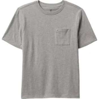 Chlapecké tričko Chlapecké tričko GAP FRCH ORIGINAL LOGO S Šedá