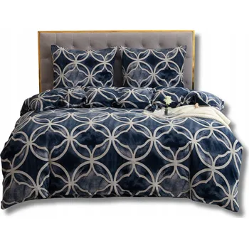 Povlečení Povlečení 200x220 Plyšové Sada 3 Díly Hřejivé a Teplé Zimní