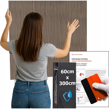 Tapeta Tapeta Samolepicí Voděodolná Do Kuchyně Na Zeď Nábytek Béžové Dřevo