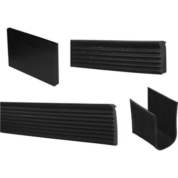 Zábradlí Těsnící gumy a podložky k profilům na sklo 12,76-13,52 mm