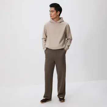 Reserved - Tepláky s&nbsp;vysokým podílem bavlny - kávová - 181EF-84X - 181EF-84X-S