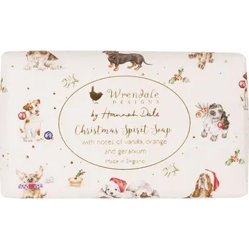 Mýdlo Vánoční mýdlo "Christmas Spirit" - Vanilka, pomeranč, pelargónie
