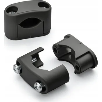 Zabezpečení domácnosti Držák kabelů černý