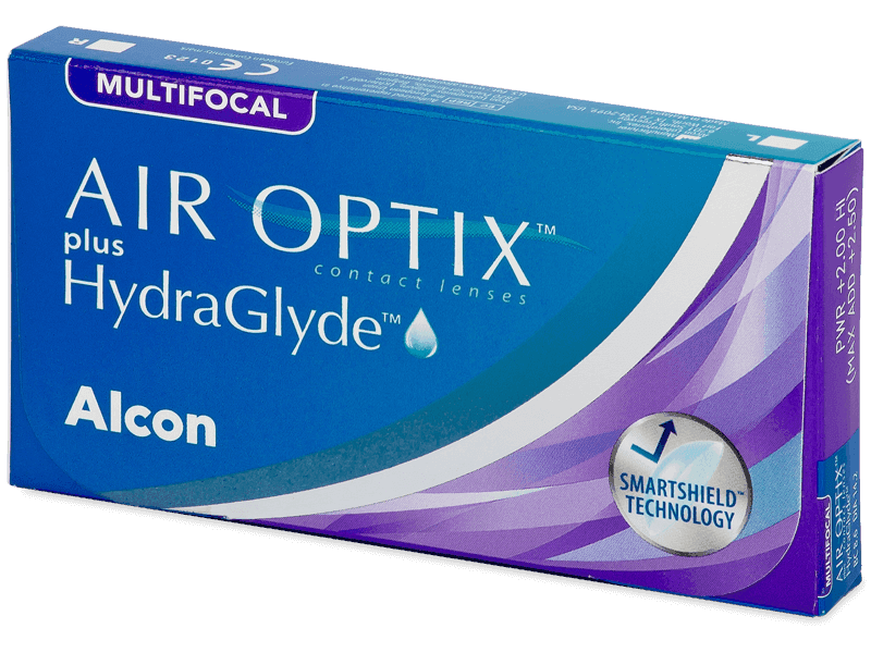 Air Optix plus HydraGlyde Multifocal (6 čočky)