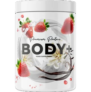 Protein Body+ Premium Protein 500 g jahoda/vanilka