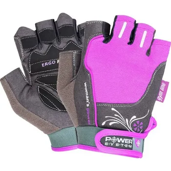 Fitness rukavice Fitness rukavice WOMANS růžové M