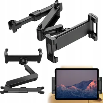 DRŽÁK DO AUTA NA OPĚRKU HLAVY TELEFONU TABLET