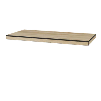 Deska pod umyvadlo Dřevojas Umyvadlová kompaktní deska s límcem DPU CS 8 - D15 Nebraska