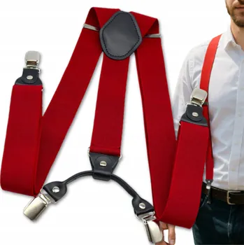 EdiBazzar kšandy ke kalhotám červené