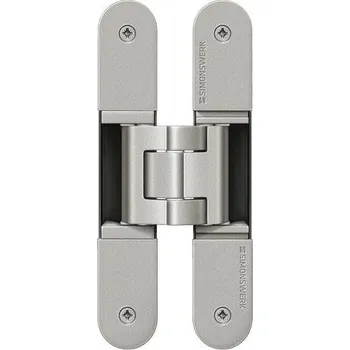 pant Tectus 340 3D - skrytý pant pro bezfalcové dveře Nikl satin vzhled (125)