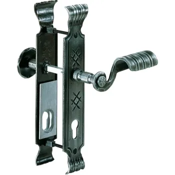 Dveřní kování Kování pro vstupní dveře Sicura Gerda II - LS/LS Klika/klika