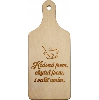 Kuchyňské prkénko Dekorativní prkénko pro šikovnou kuchařku CZ