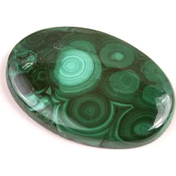 Sběratelství Kabošon Malachite č.7283 (34x24x5mm)