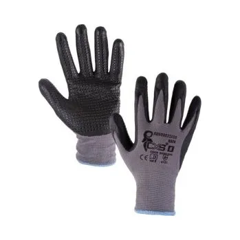 Pracovní rukavice Rukavice NAPA, máčené v nitrilu, šedo-černé, vel. 10 b1/12/240