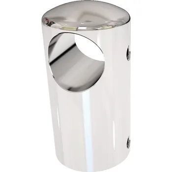 Spojka trubek T pro průměr 12,5 mm, chrom leštěný