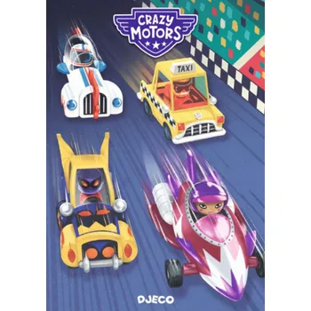 Knížka Crazy Motors