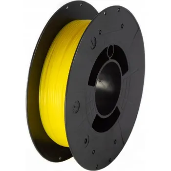 Filament PLA filament ŽLUTÝ TRANSPARENTNÍ 1,75mm 0,2kg F3D