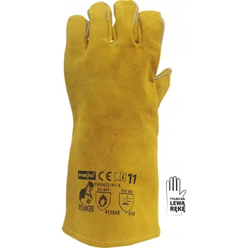 Pracovní rukavice Svářečské rukavice Reis WELDOGER-L velikost 11 - XXL, 0 párů