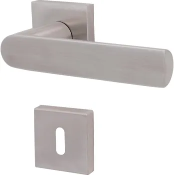 Dveřní kování Südmetall Korsika Quadro-R, TopSpeed Klika jednostranná, pravá, Cylindrická vložka, Objektové dveře