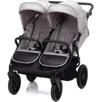 Kočárek Fillikid Kočárek pro dvojčata Duette grey
