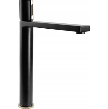 Vodovodní baterie Stojánková umyvadlová baterie Rea Icon černá
