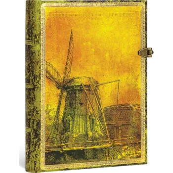 Blok Zápisník Special Edition: 350. výročí Rembrandta, Midi, Linkovaný