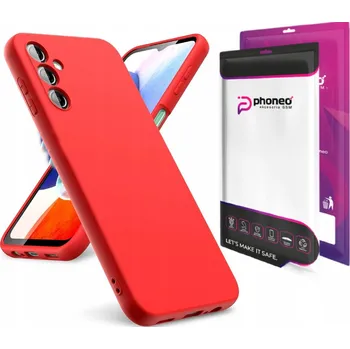 Pouzdro na mobilní telefon Zadní Kryt Phoneo pro Samsung Galaxy A56 červené
