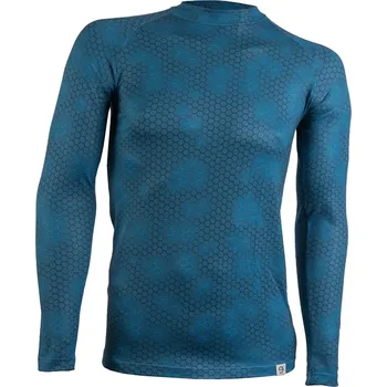 Termo tričko nanosilver® Plastic tmavě modré