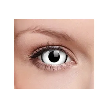 Kontaktní čočky barevné čočky CRAZY Deadpool 17 mm (2 čočky tříměsíční)