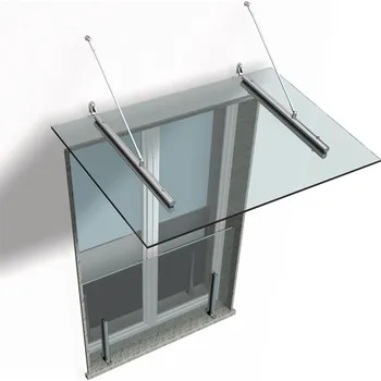 Stříška nad vchodové dveře Twister - upevnění pro skleněné stříšky